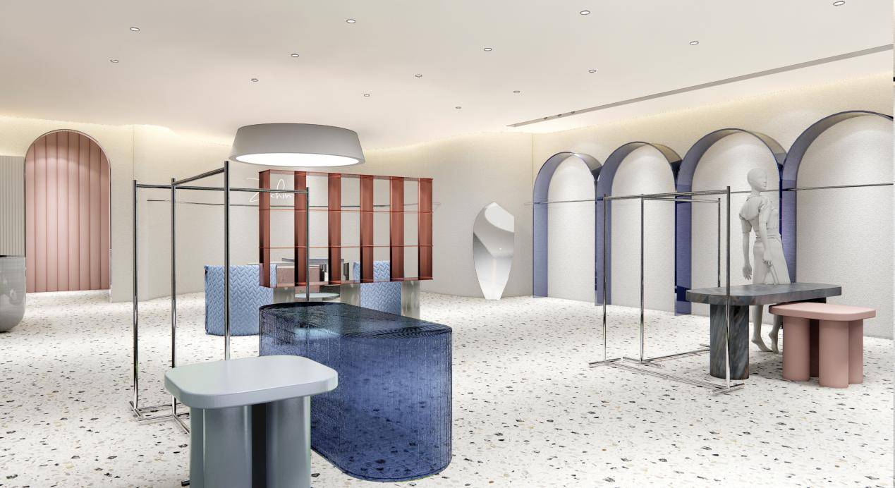 氧气设计xZECHIN女装店｜2022法国双面神GPDPAWARD设计大奖