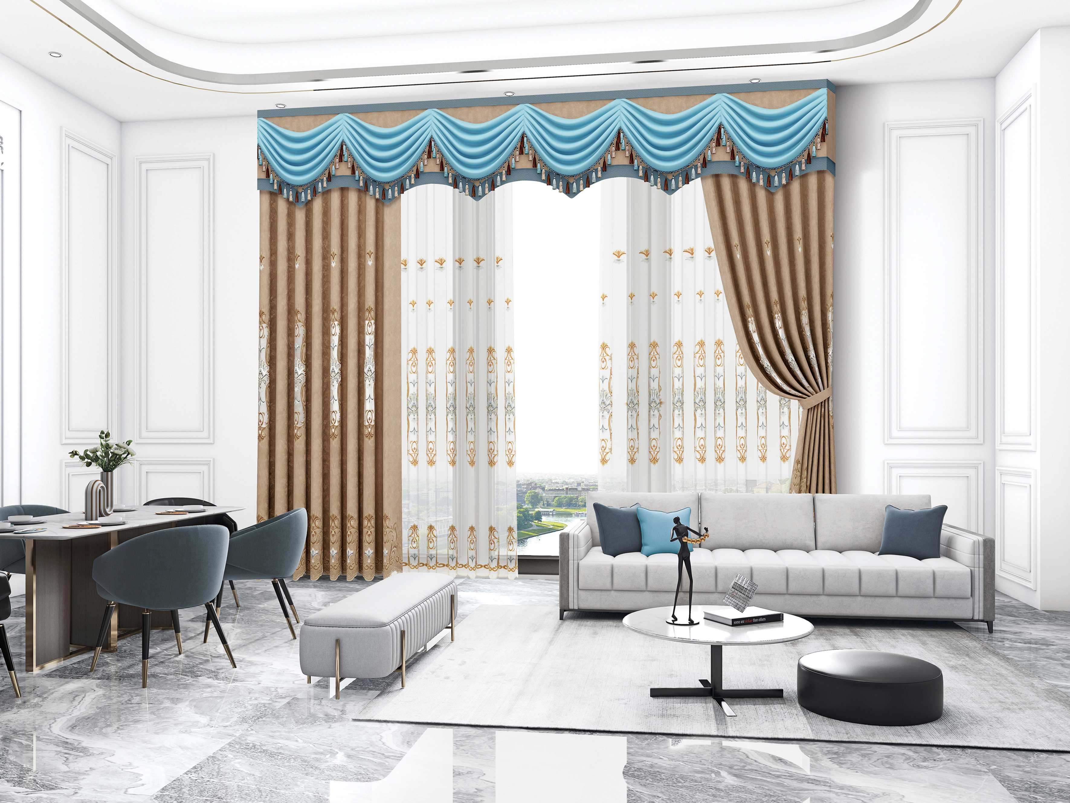 哪种窗帘面料遮光隔音效果最好,隔音降噪窗帘