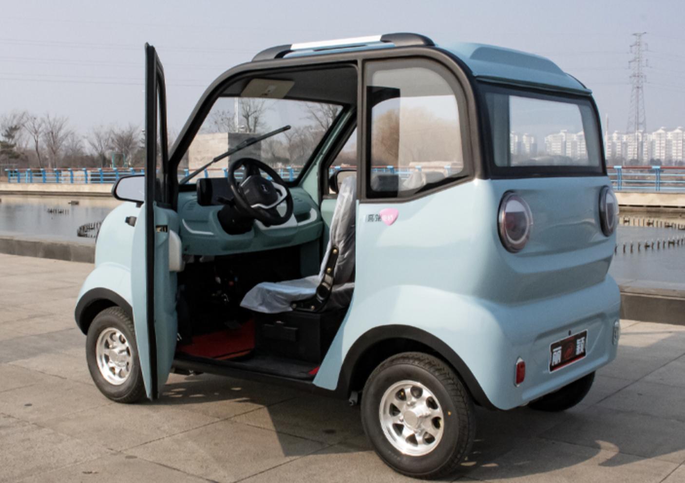 低速新能源四座四轮车,封闭四轮车最新款五座新能源
