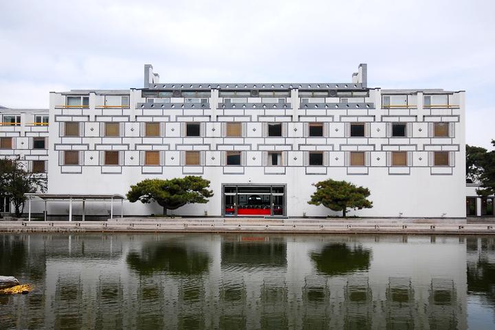 贝聿铭的香山饭店效果图,贝聿铭建筑作品香山饭店