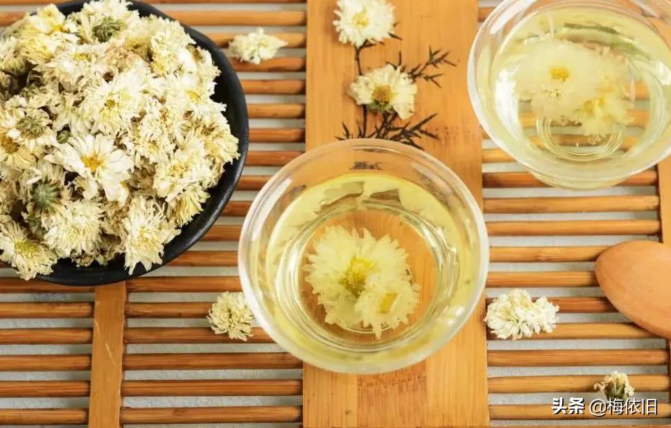 菊花茶好喝又好看清凉爽口,菊花茶榜单