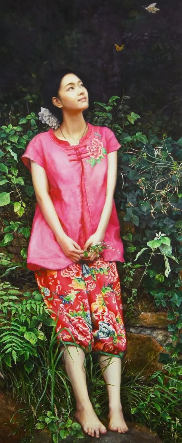 现当代油画写实大师,写实油画人物作品欣赏