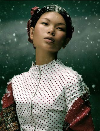 国际超模吕燕和谁长得像,名模吕燕嫁给外国人