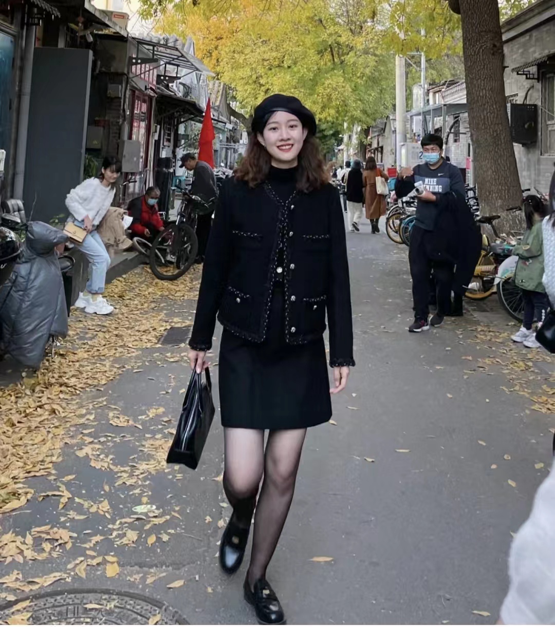 乐福鞋穿搭推荐,乐福鞋的正确穿搭图