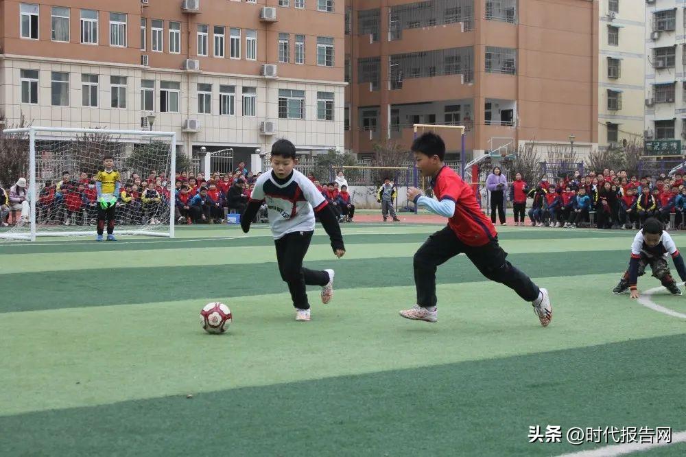 校园足球燃梦想自信阳光展风采——信阳市平桥区外国语小学2023年足球观摩赛