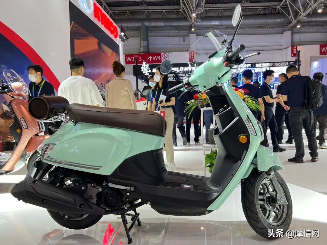 北京摩博会光阳st250试驾,北京摩展光阳krv150