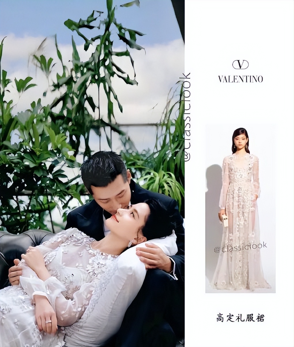 何超莲头戴皇冠走路,何超莲婚礼赌王三太太同款礼服