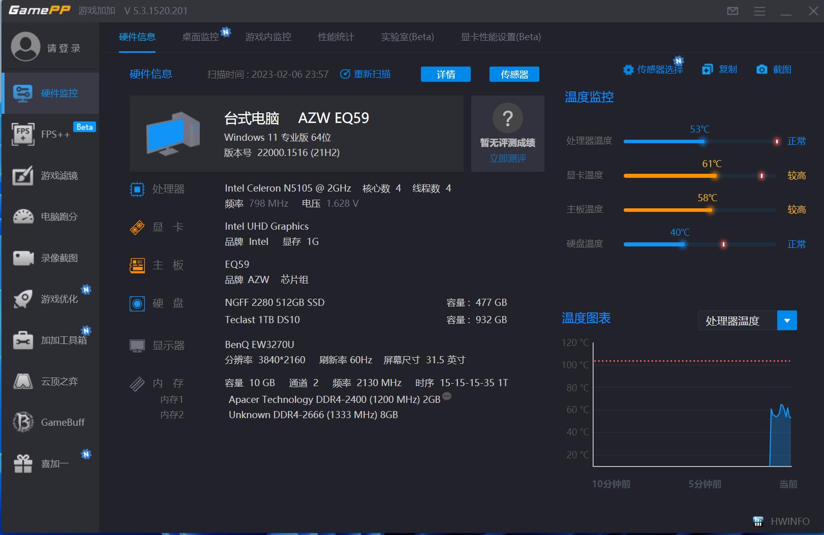 不足千元，零刻EQ59使用半年分享！加装内存+SSD性能如何？