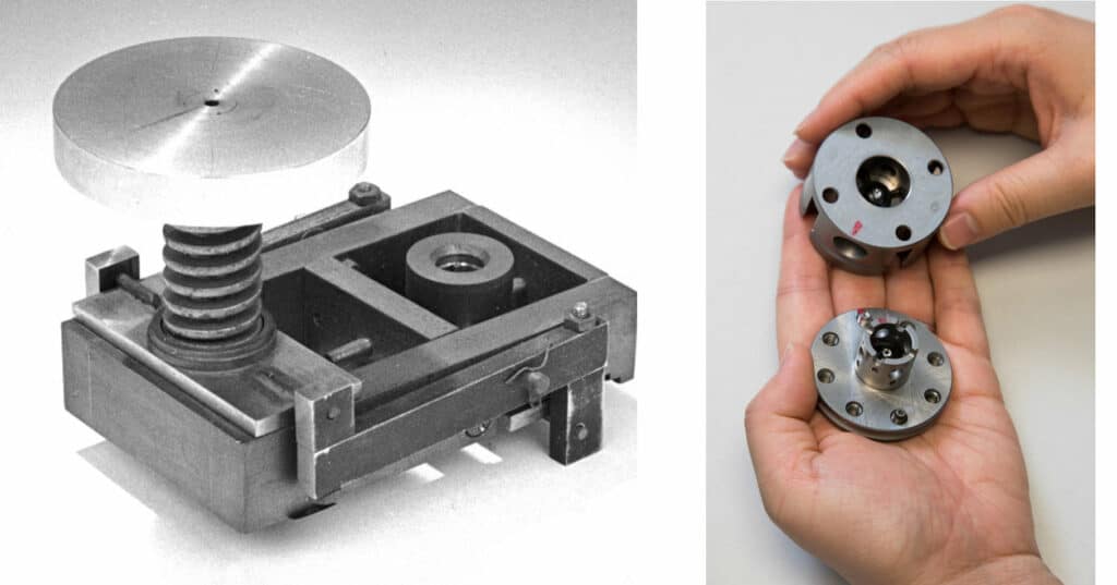 两级金刚石砧如何达到九百万大气压的压力