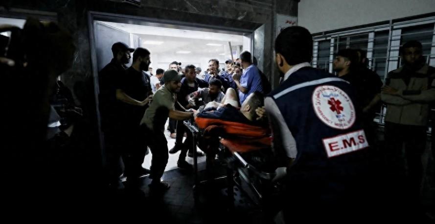 拜登谈加沙医院遭袭事件,以色列进入加沙伤亡情况