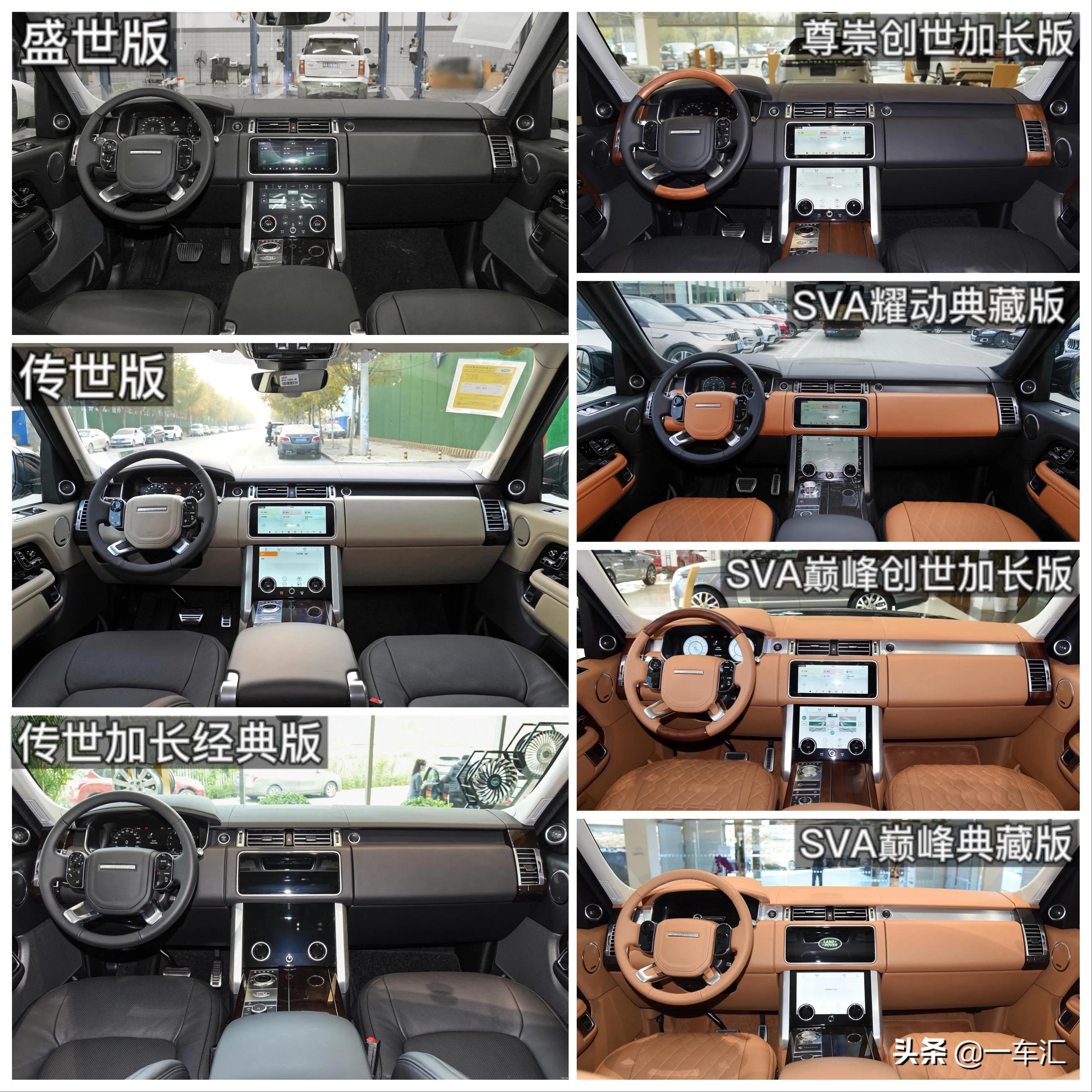 2022款路虎揽胜配置详解,2022款路虎揽胜都有哪些配置