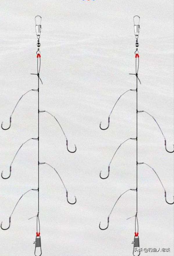 串钩冬季野钓鲫鱼最灵钓法,冬天钓鲫鱼鱼钩最佳搭配