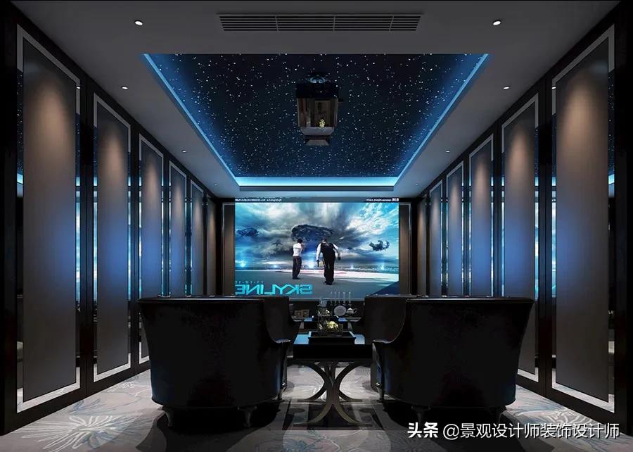 家庭影院ktv设计布局图,家庭ktv与家庭影院一体设计