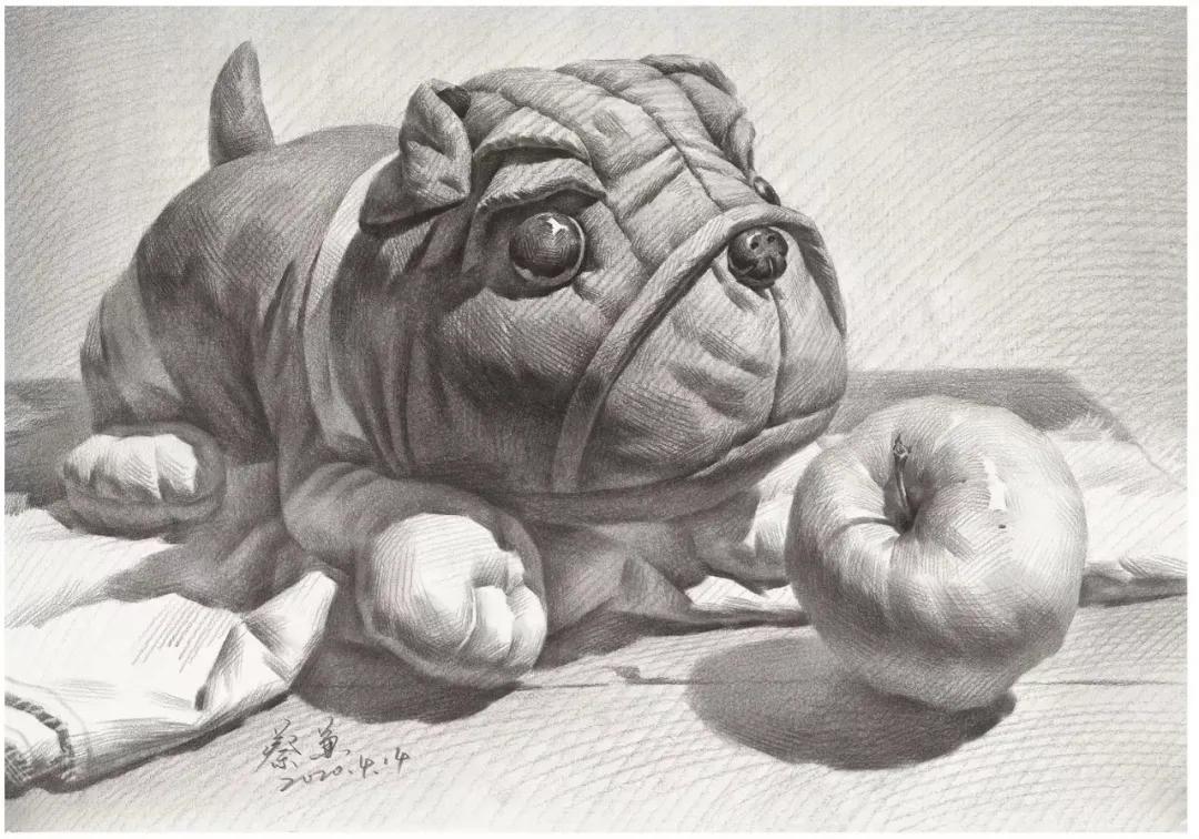 素描暗部画糊了,素描静物暗部该重到什么程度