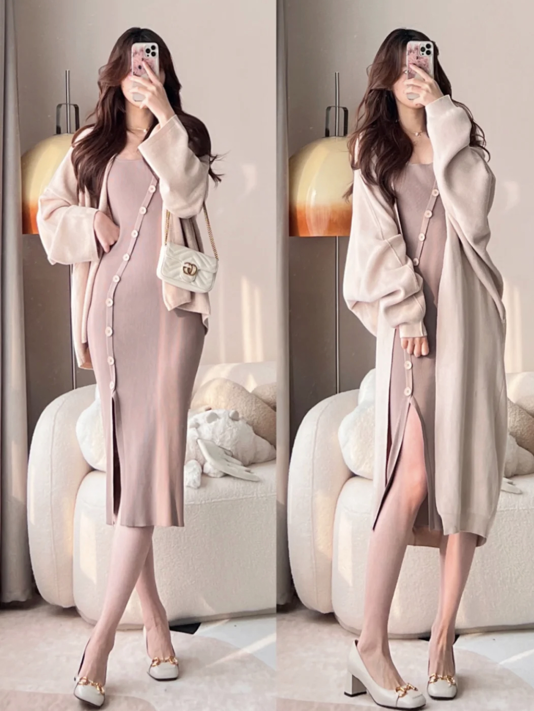 年轻人穿开衫毛衣外套时髦洋气,小香风开衫毛衣外套时髦中年洋气