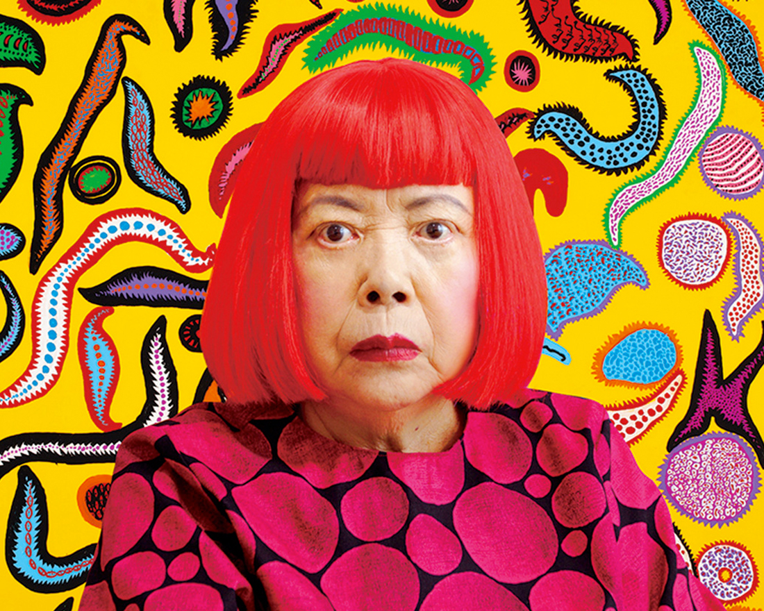 “衍”看丨60件精选艺术品:草间弥生《水上萤火虫》(18)