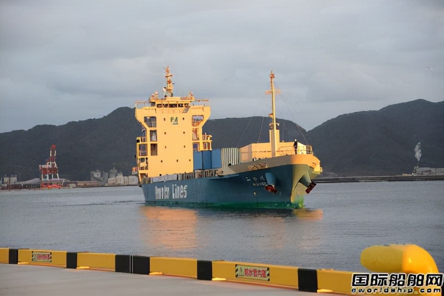 全球首艘零排放无人集装箱船交付,世界上第一艘自主零排放集装箱船