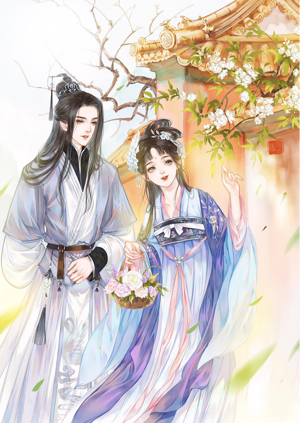 好甜呐,这位插画大大也太会了吧!缺情头的快来收藏啦