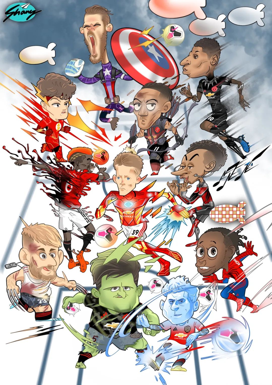 拳拳热爱，在他的画笔下生花