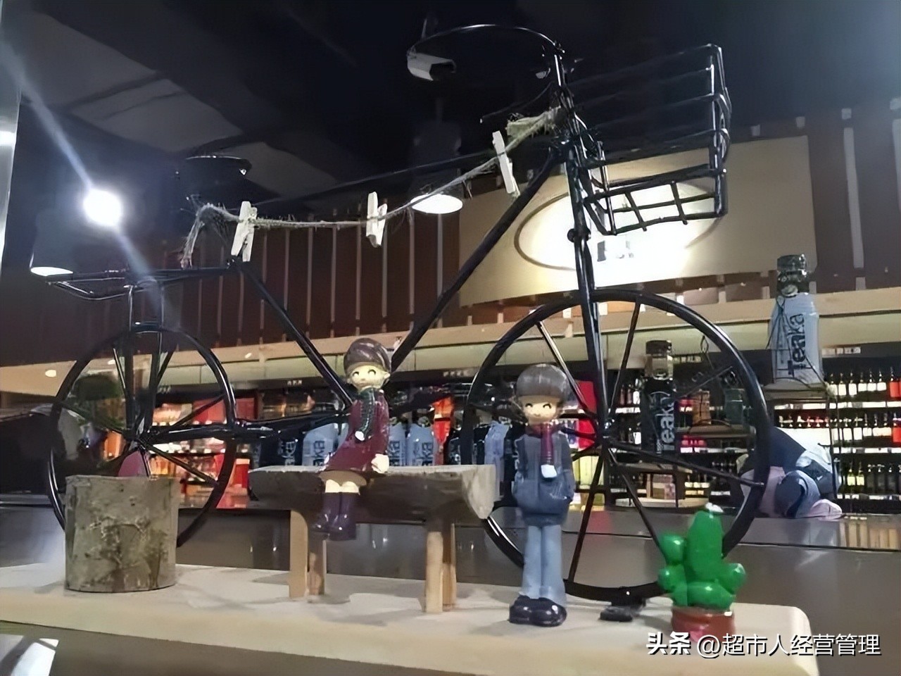 超市情景陈列八宝粥搭配啥合适,超市情景陈列图片大全创意