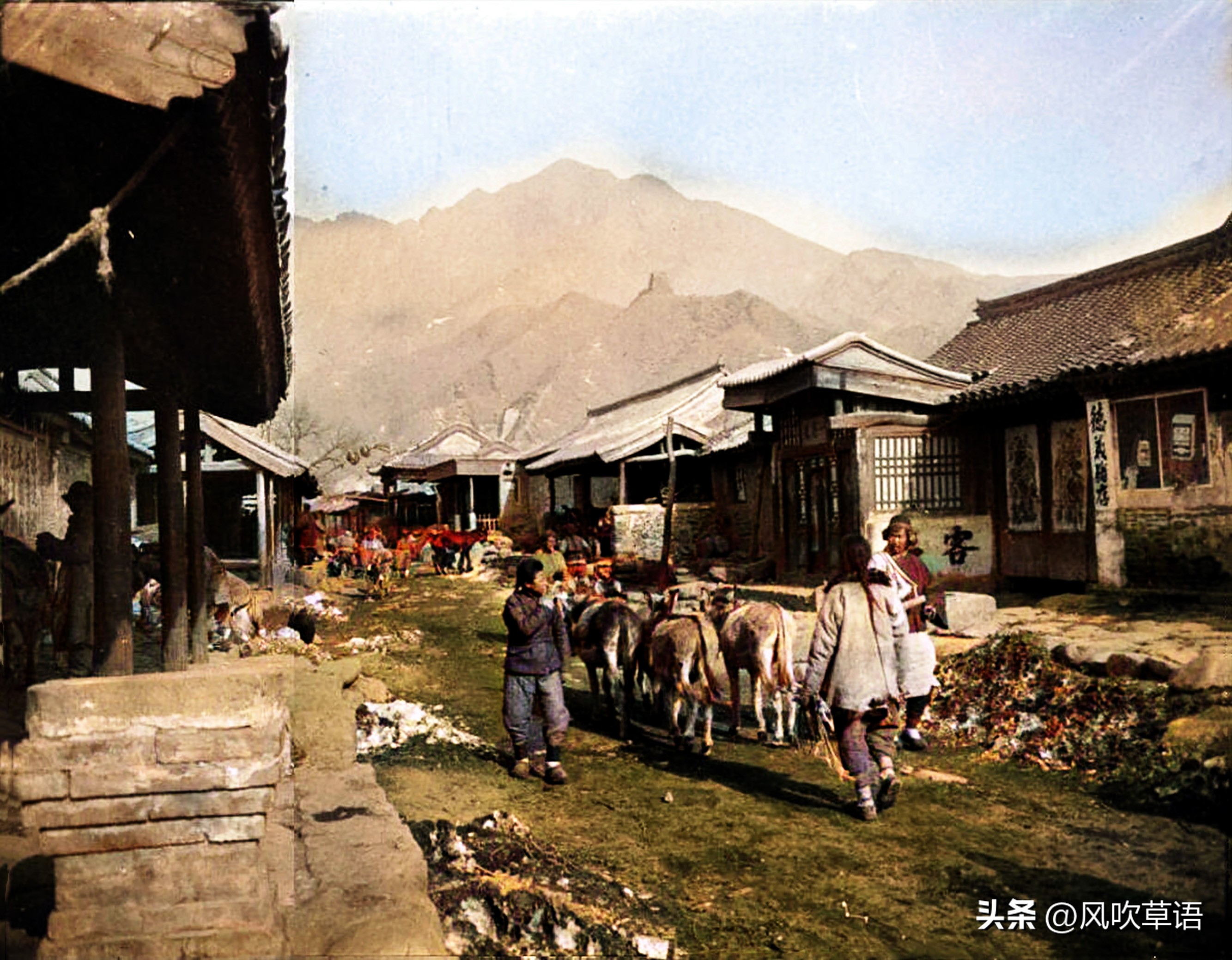 1860-1910年代北京城墙老照片,古城堡老照片