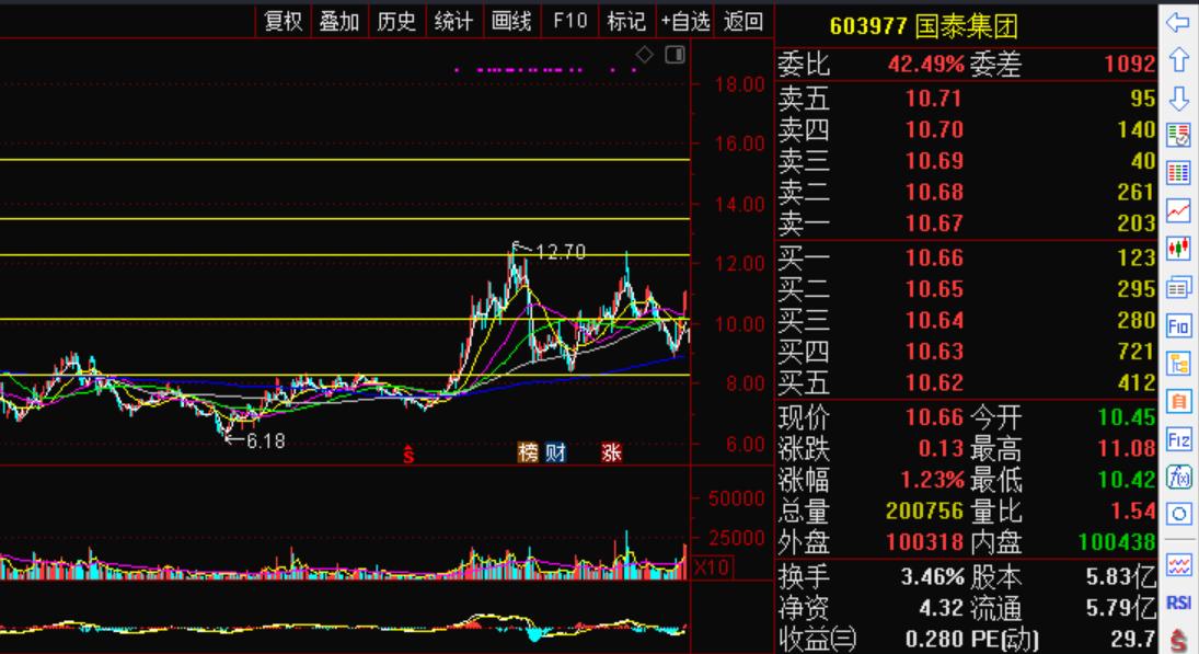 603977国泰集团深度分析,603977国泰集团价值低估