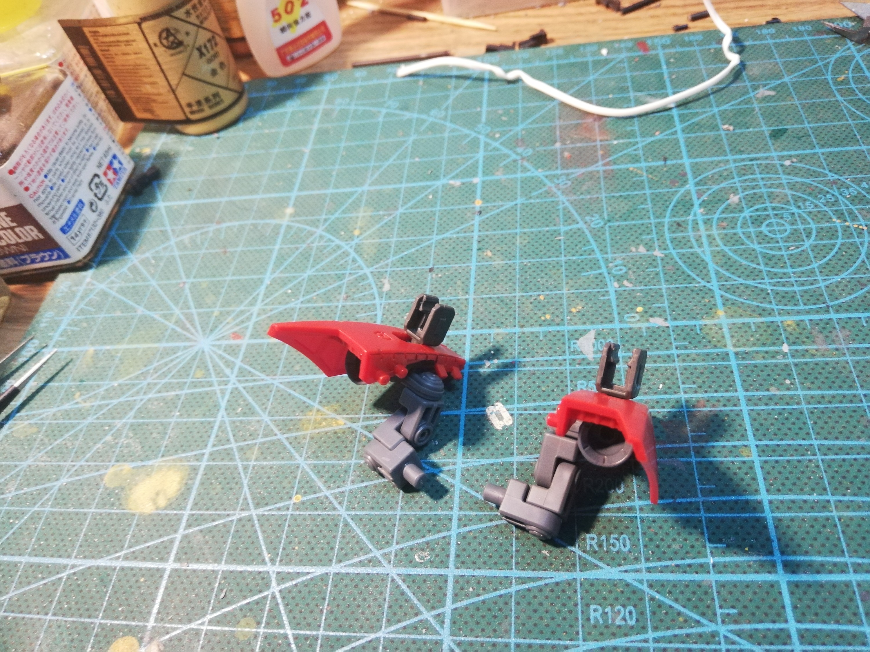 只要够想法，模型素组也能改出好作品-武士扎古