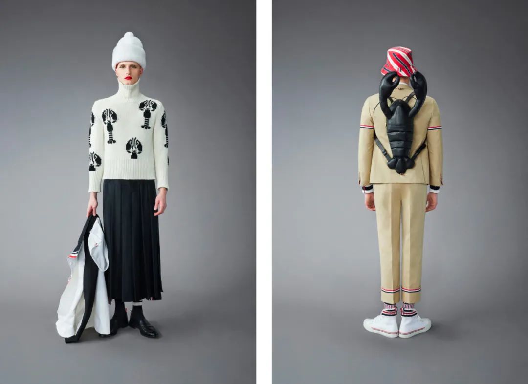 杂志中的thombrowne,最适合thombrowne的明星