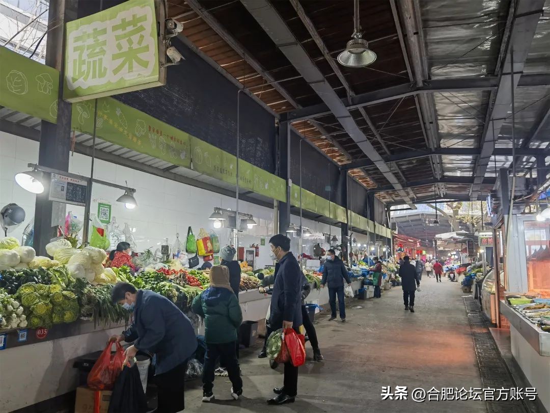 合肥杏花菜市场老样子,合肥杏花菜市