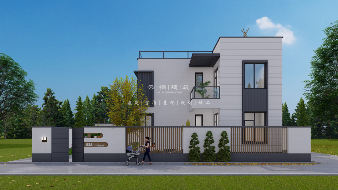 北京二层现代别墅设计,北京二层别墅设计推荐