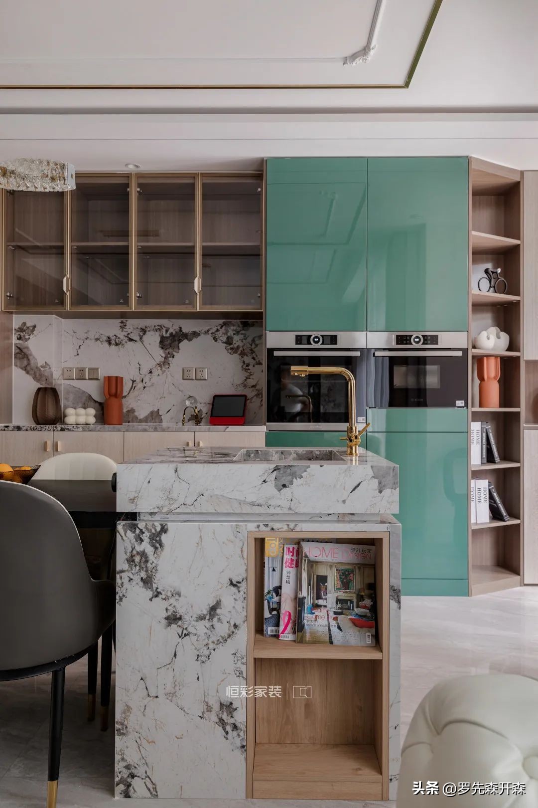 太好住了！汗蒸房、拳击馆统统搬回家，262㎡排屋法式轻奢混搭