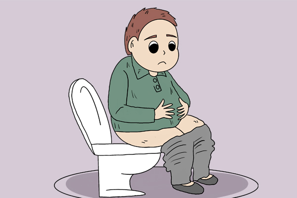 拉出来的大便又稀又黑是什么原因,拉出来的大便很粗是什么原因