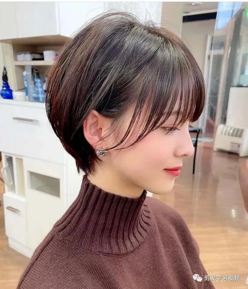 小圆脸短发发型,小圆脸短发发型图片