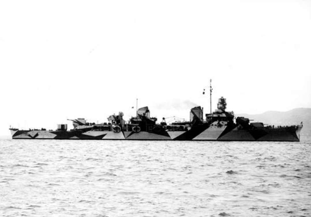 意大利二战装备,二战意大利普雷森达号驱逐舰