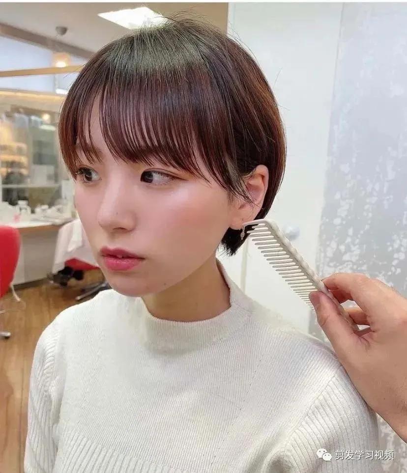 小圆脸短发发型,小圆脸短发发型图片