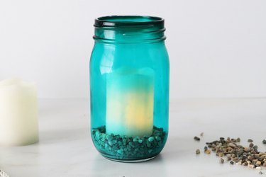 无需热熔胶的手工灯笼,用透明胶制作冰墩墩灯笼