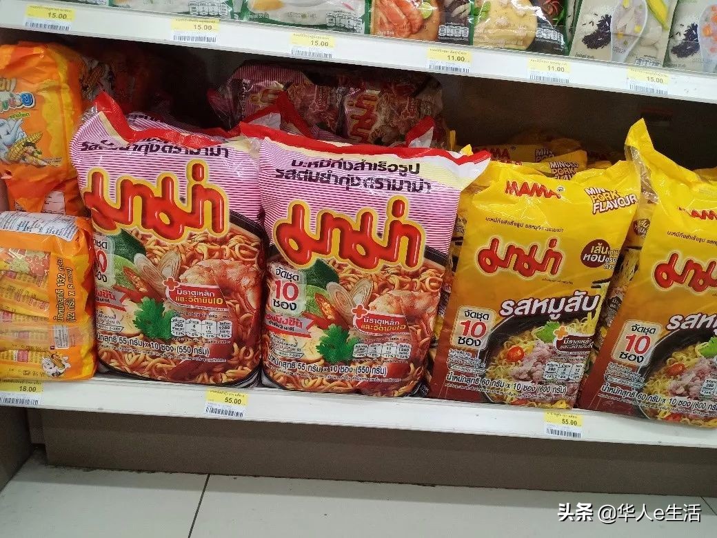 泰国有哪些好吃的泡面,泰国最好吃的速食面