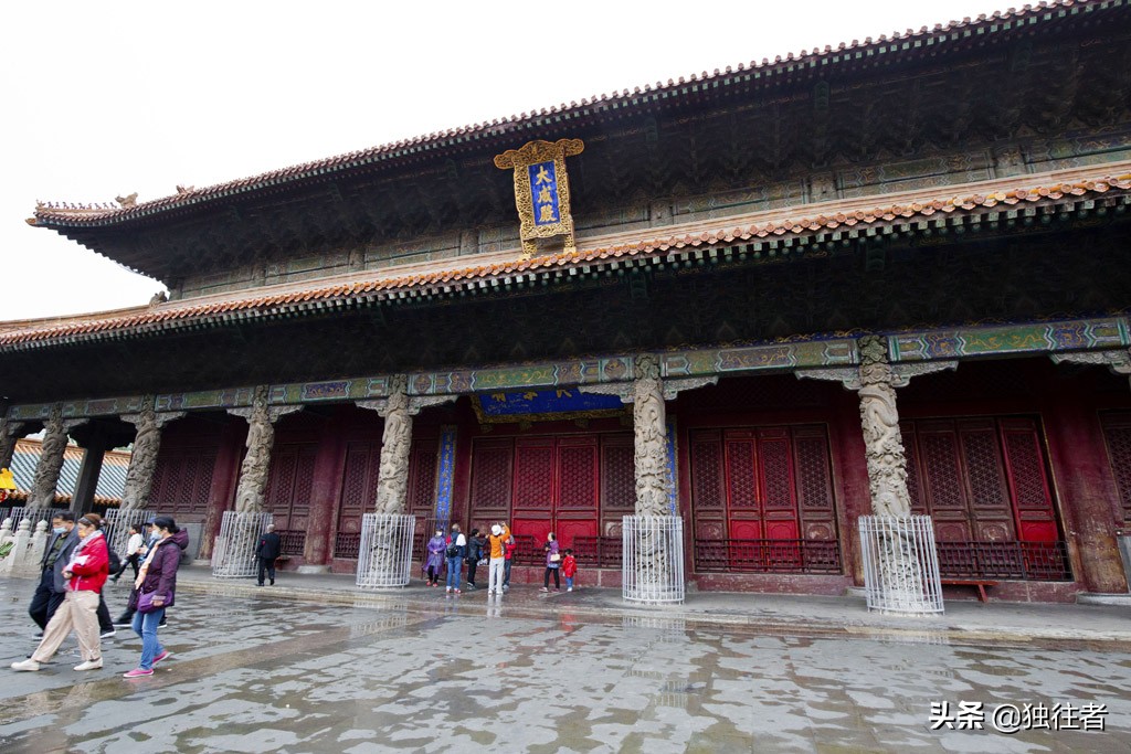 曲阜孔庙最著名的建筑,恢宏大气的中式建筑