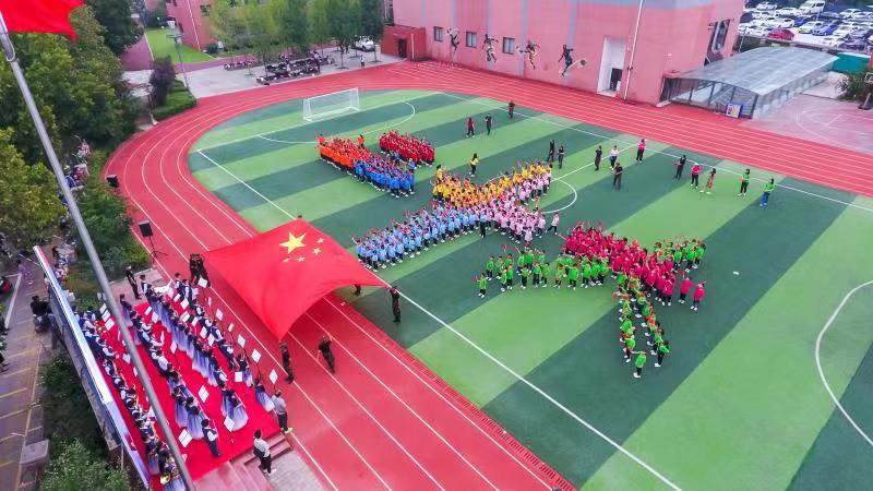 喜迎二十大奋进新征程少儿视频,郑州中原区建设路小学
