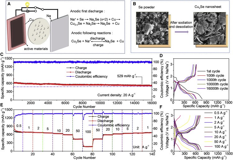 Bi2Se3纳米片电极的结构重构与电化学演变机理