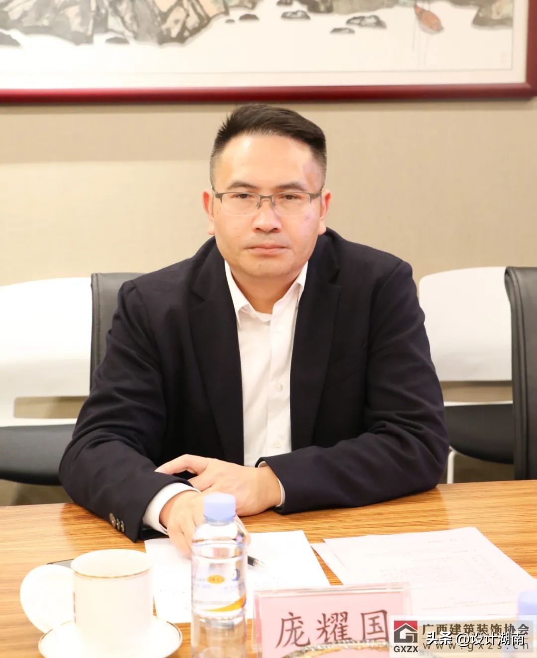 中国建筑装饰协会会长王中奇莅临广西建筑装饰协会调研交流