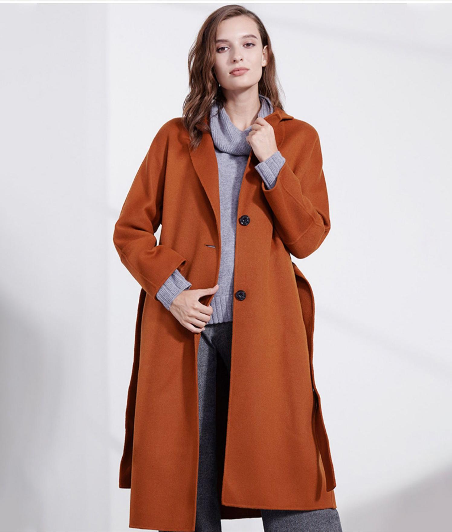 品牌正品双面羊绒大衣女款,双面羊绒大衣的品牌前十名有哪些