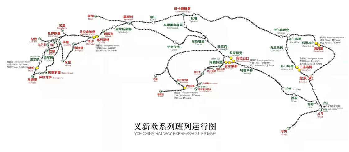 中欧班列出口操作流程,中欧铁路操作注意事项