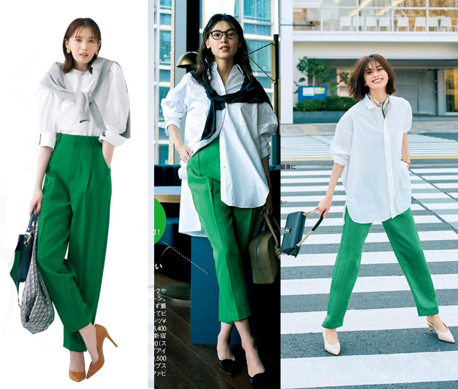 10种日常穿搭配色轻松表达高级感,5组绝美穿搭配色方案