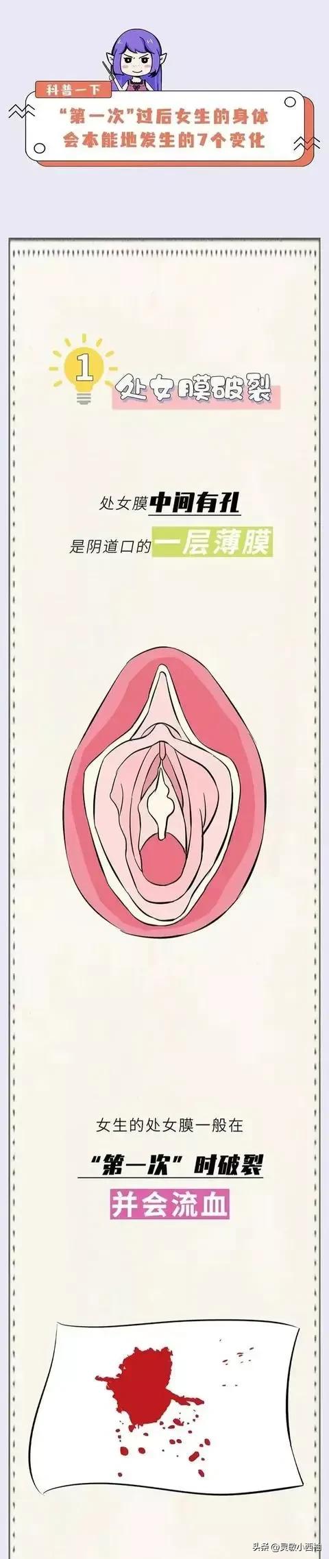 女生的第一次后，身体会发生哪些本能变化？女性们认真了解一下