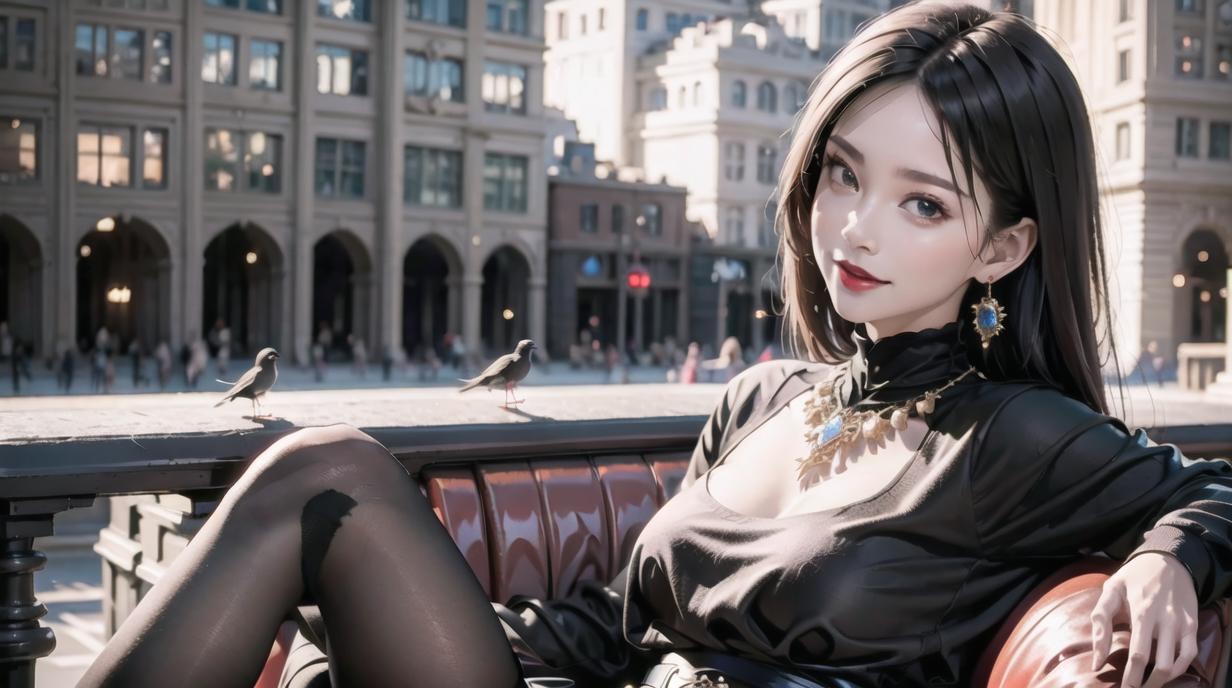 ai二次元少女美图,高颜值ai二次元美女图片