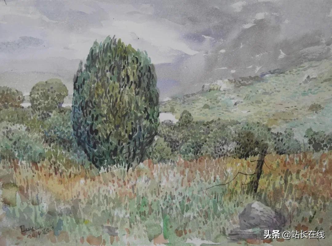 行者黄海，写写画画都是记录