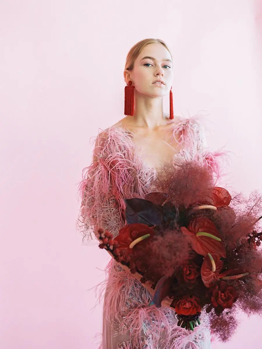 鲜花婚礼花艺教程,花艺主题婚礼创意图片