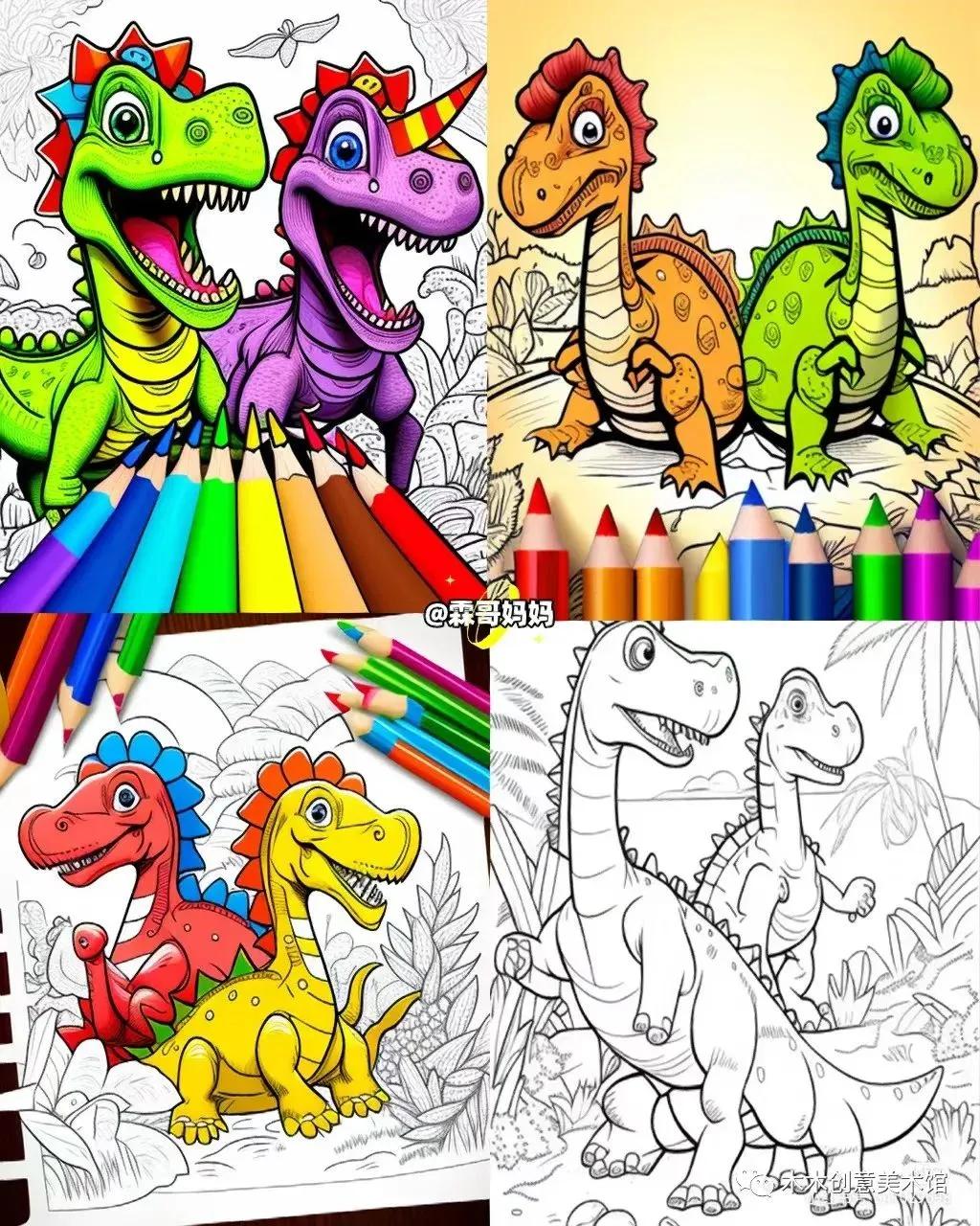 儿童创意绘画教程线条画,儿童创意美术绘画线条画