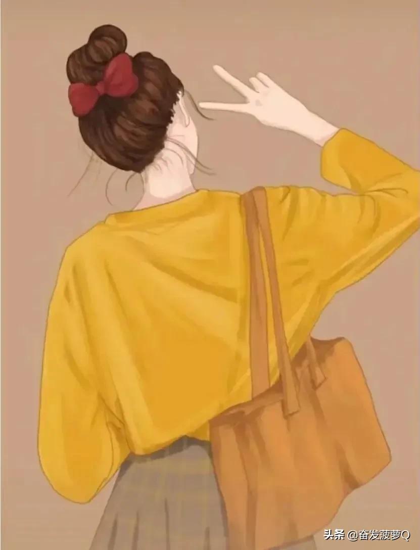 背影女生头像,最新的背影头像